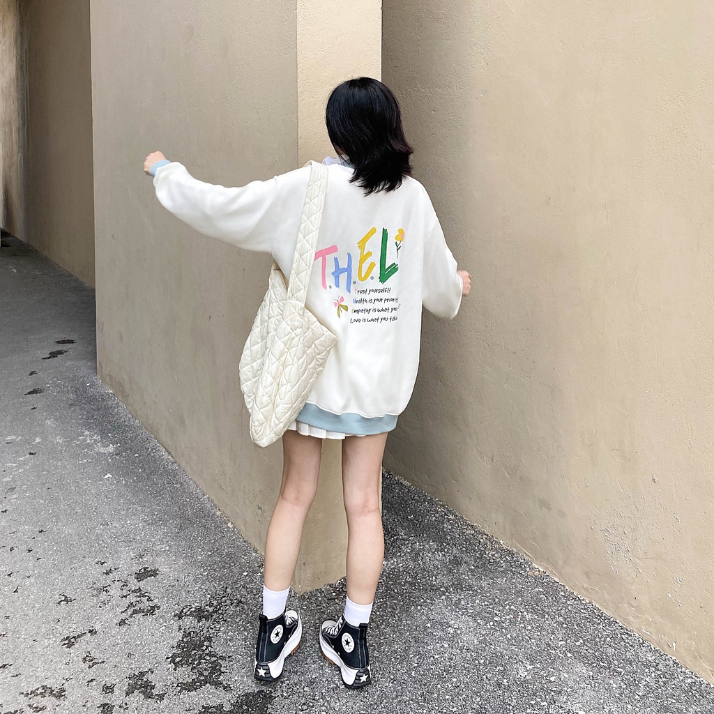 Áo Cardigan In Logo THEL Colorful | BigBuy360 - bigbuy360.vn