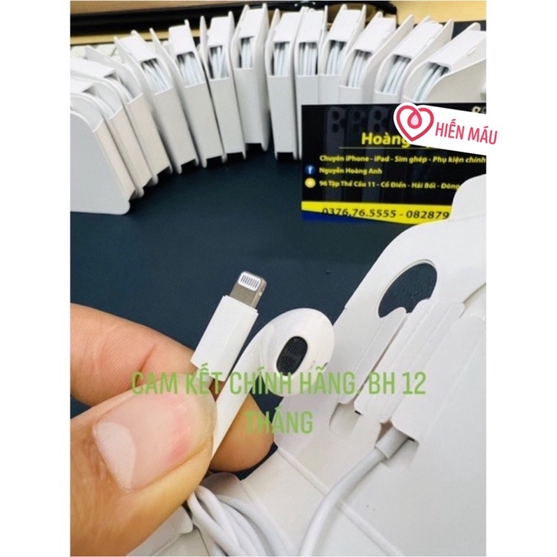 Tai nghe nhét tai có dây Full hộp không bật Bluetooth Cho ĐT táo 7/8/X/11/xs max/12/13ProMax/14/14ProMax