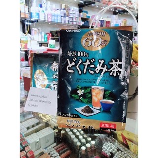 Trà diếp cá Dokudami Tea dạng túi lọc 180g Orihiro Nhật Bản - 60 gói nhỏ