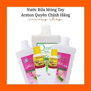 Nước rửa móng tay Aceton Quyên chính hãng