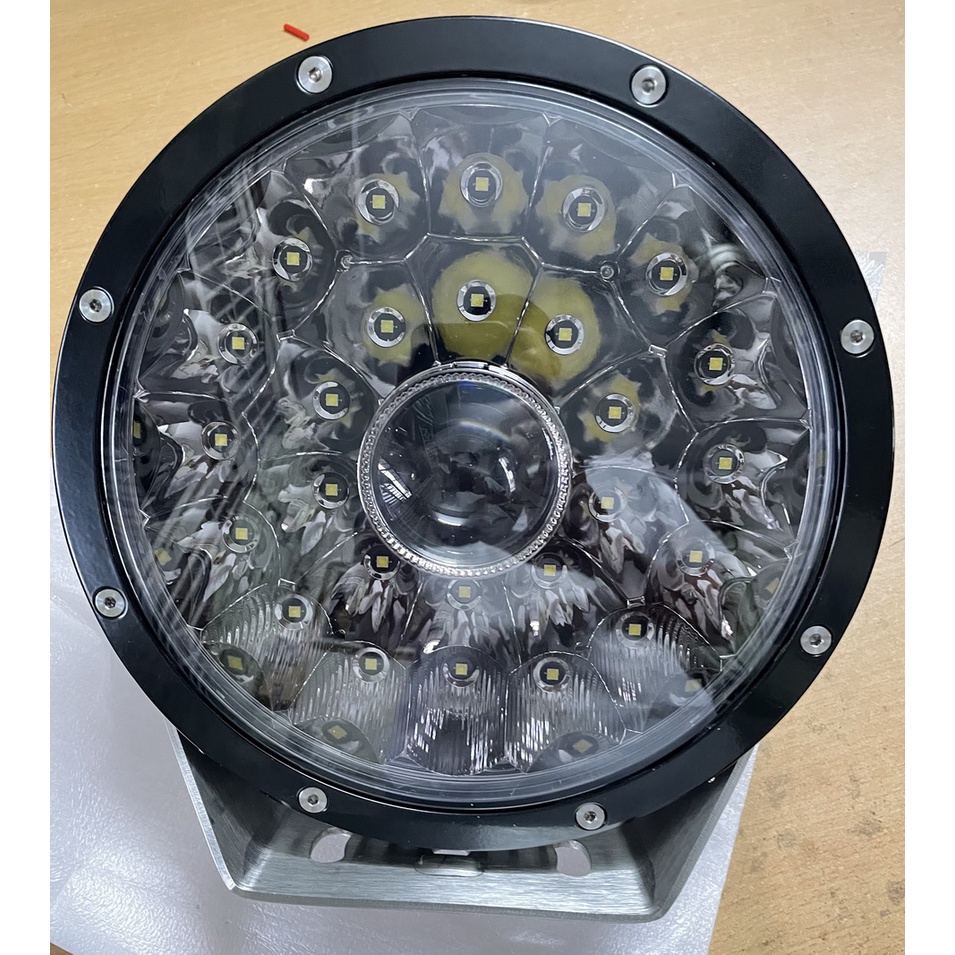 Đèn pha LED siêu sáng chiếu luồng xa dùng tàu sông salan, offroad: 9 inch (23cm) 9~30V 207W