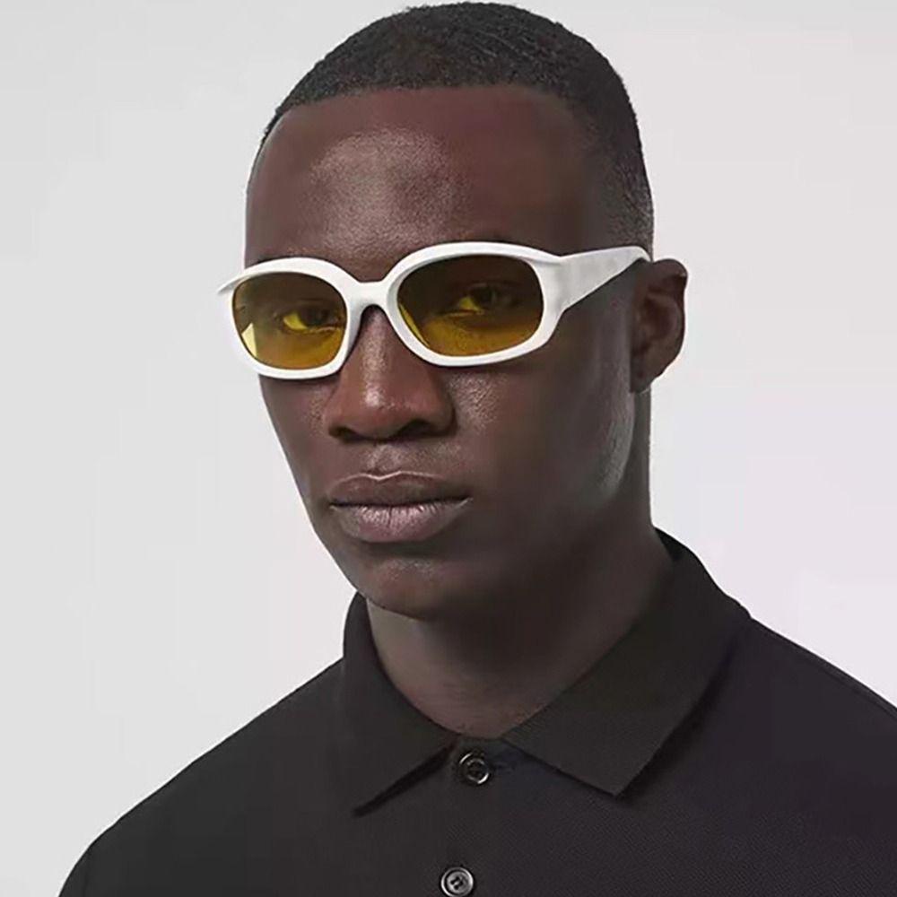 Kính Mát Hình Oval Thời Trang Vintage Cho Nam Và Nữ