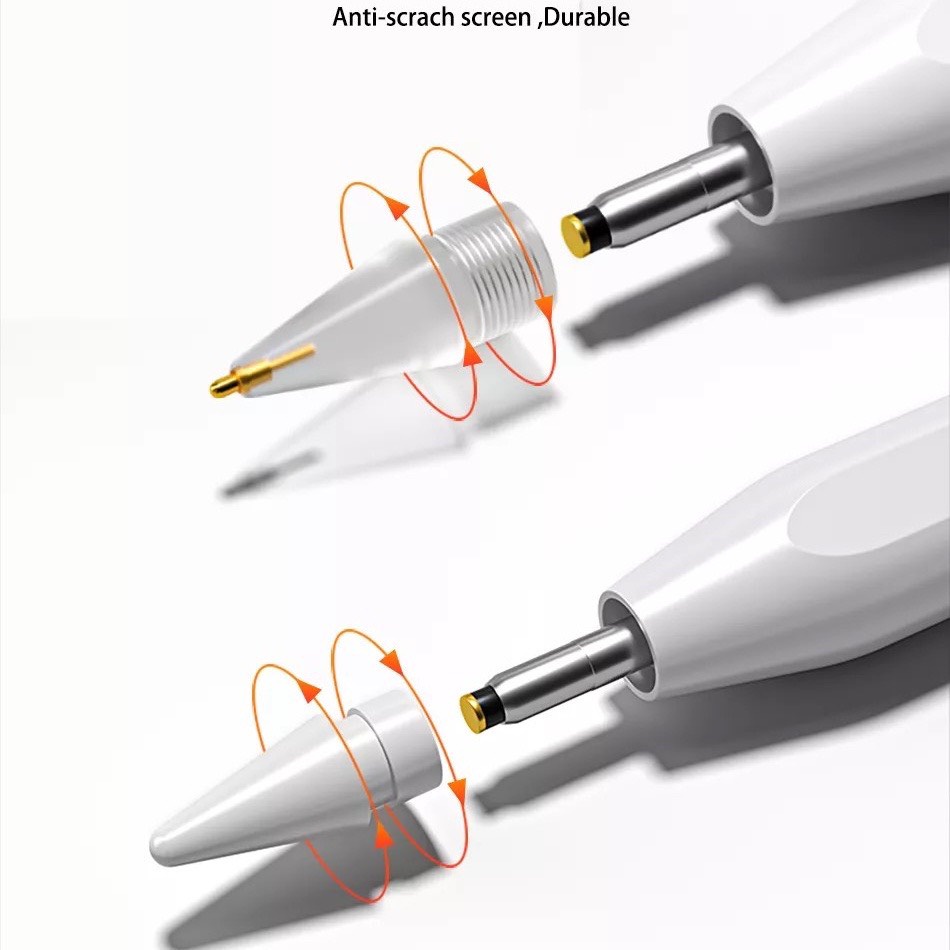 Bút cảm ứng chống tì tay WIWU Pencil W Cho PAD Pro 11 , 12.9 inch M1 , Air 4 , Air 5 , hỗ trợ sạc không dây cạnh máy