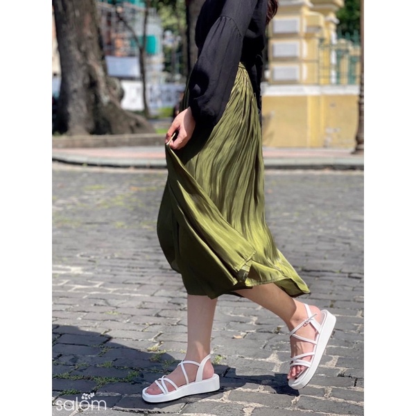 CHÂN VÁY SALOM RÊU