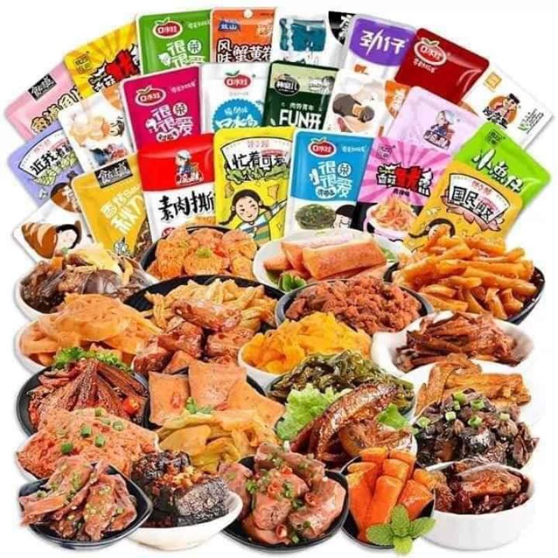 COMBO MÓN ĂN VẶT TỰ CHỌN - ĐỒ ĂN VẶT TỰ CHỌN   ❤️ FREE SHIP ❤️   LÙN CON FOOD