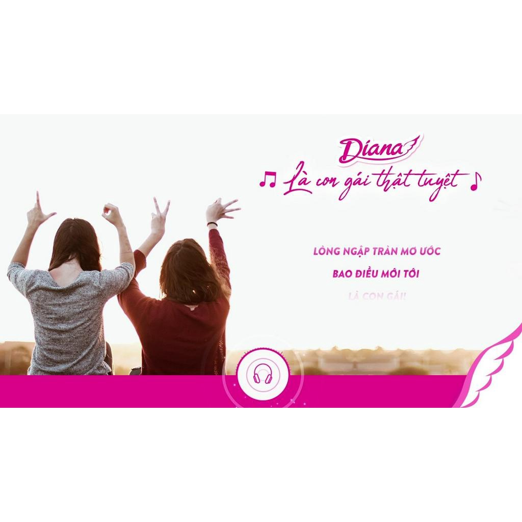 Băng Vệ Sinh Diana Siêu Thấm Mỏng Cánh