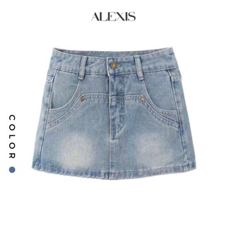 Quần giả váy dáng xòe lưng cao - chân váy y2k - lisa skirt - alexis