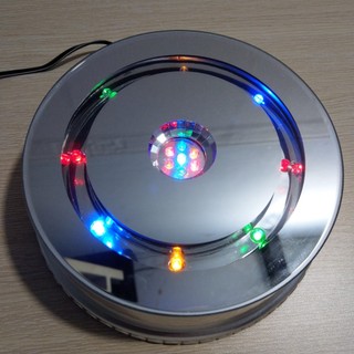 Đế xoay trưng bày sản phẩm đèn led nhiều kích cỡ