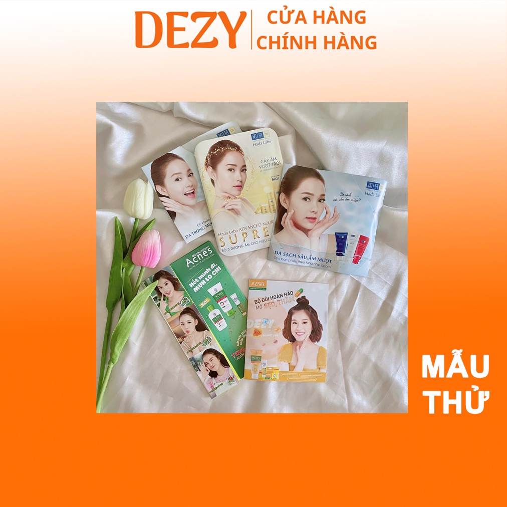 Mẫu Dùng Thử Sữa Rửa Mặt Hada Labo & Acnes Lotion Hadalabo Tiện Lợi Du Lịch Và Test Sản Phẩm - NPP Dezy