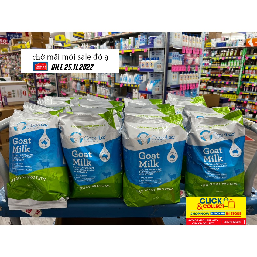 SỮA DÊ CAPRILAC GOAT MILK của Úc 1kg