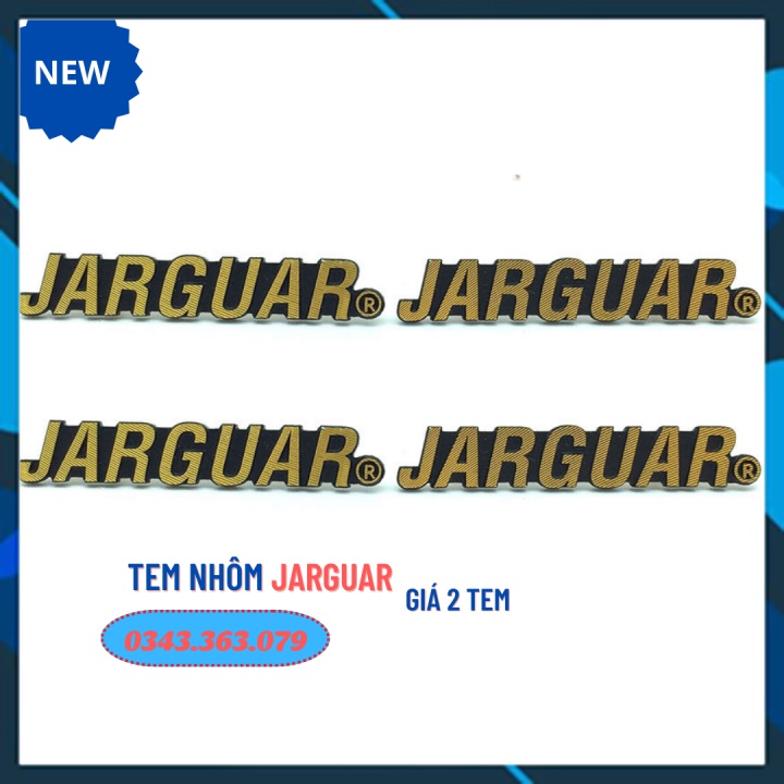 Tem nhôm JARGUAR dán amply, dán loa ( giá 1 đôi )