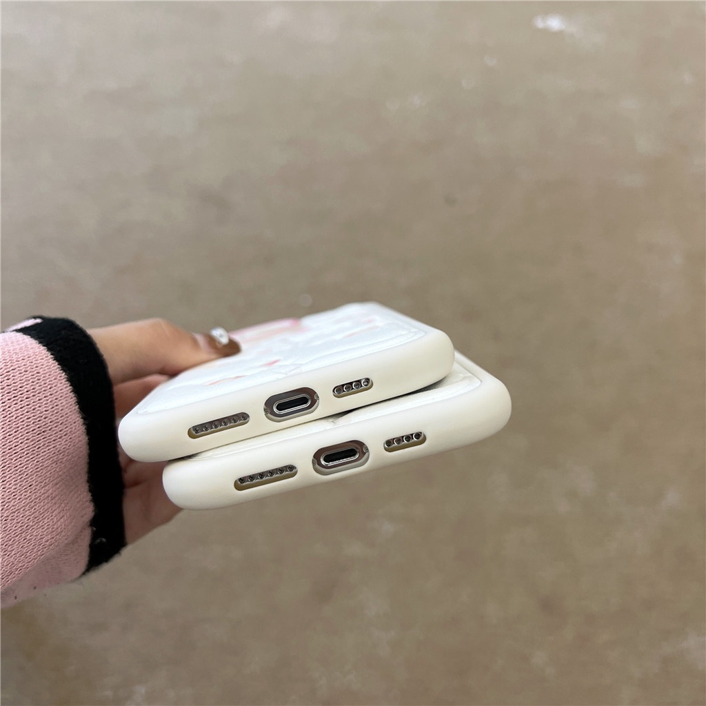 Ốp Điện Thoại Da Viền tpu Dẻo In Họa Tiết Hoạt Hình Góc Tròn Cho iphone 15 pro max 14 pro max 13 pro max 12 pro max
