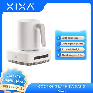 Cốc giữ nhiệt nóng lạnh đa năng XIXA 450ml nhiều chế độ hoạt động, cốc làm lạnh đa năng Xixa