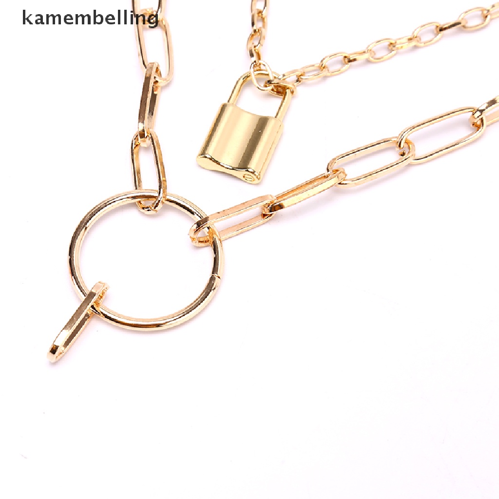 Vòng Cổ Choker Nhiều Lớp Bằng Hợp Kim Thời Trang Cho Nữ