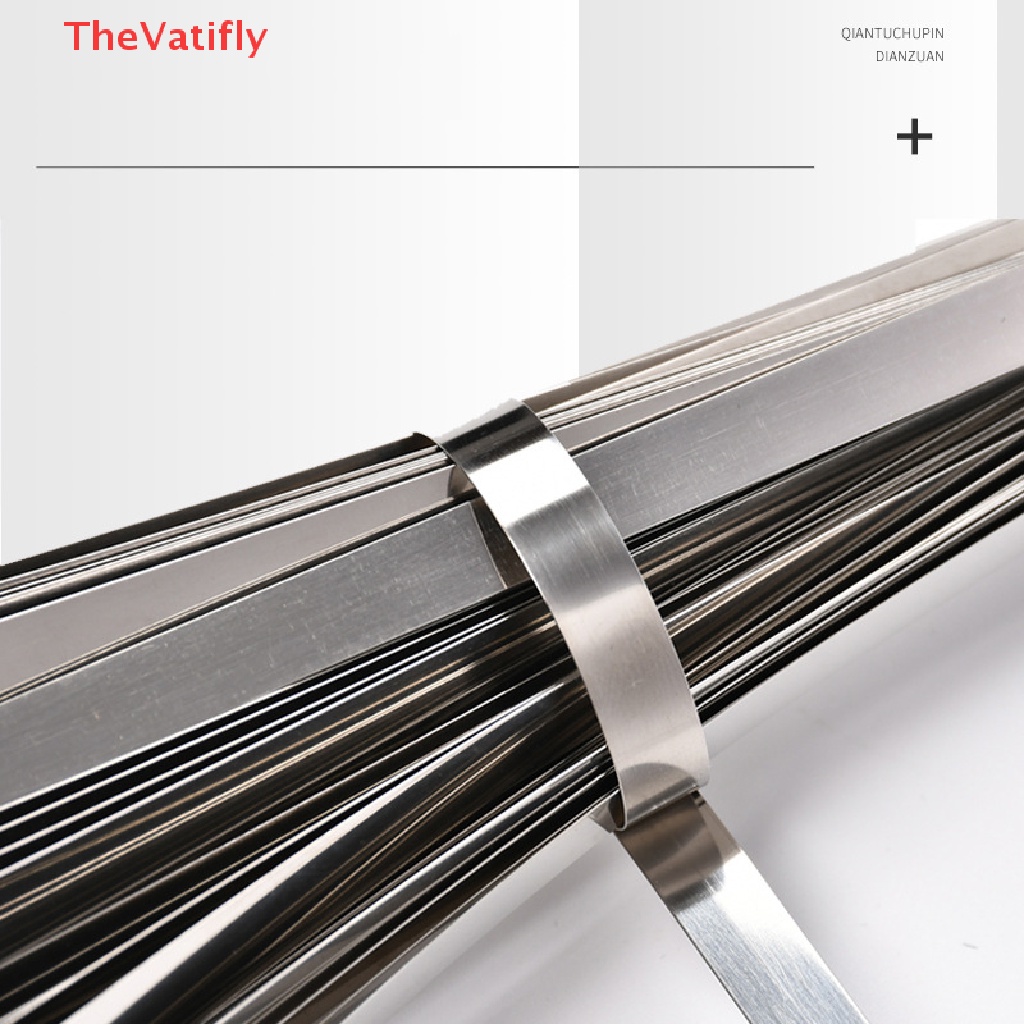 Set 20 / 10 Dây Rút Khóa Zip Bằng Thép Không Gỉ