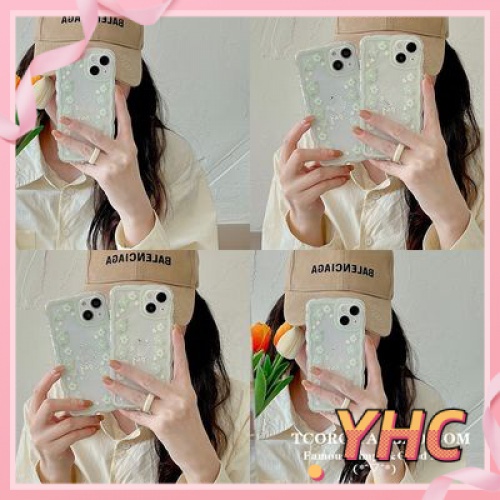 Ốp Điện Thoại Họa Tiết Hoa Xinh Xắn Cho Iphone6 6splus 7 7plus 8 8plus XR x xs 12 11 pro max plus 13 Promax-新款4