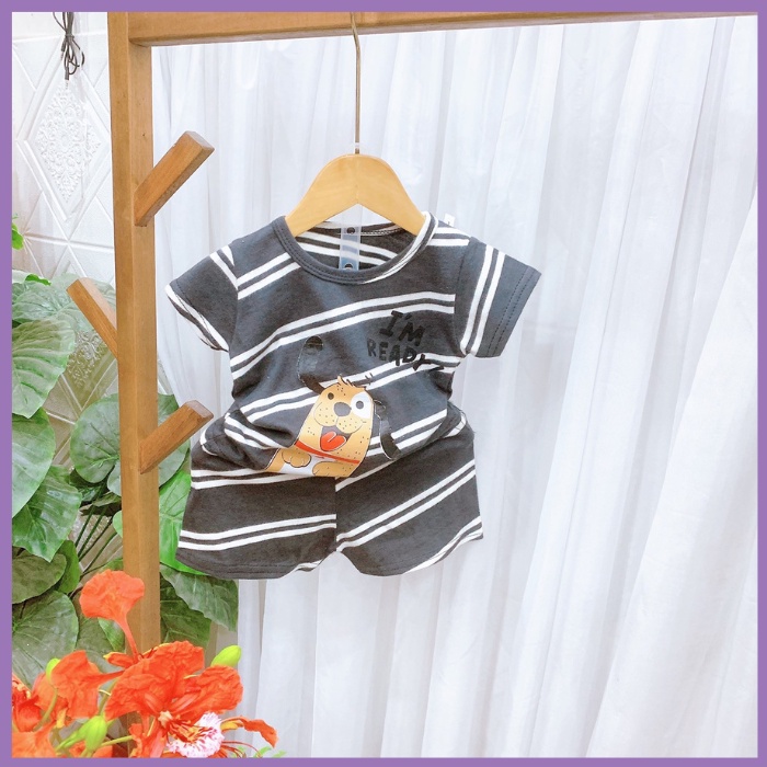 Đồ Bộ Bé Trai Bé Gái Size 8kg-18kg Chất Cotton Co Giãn 4 Chiều Mềm Mát.1506