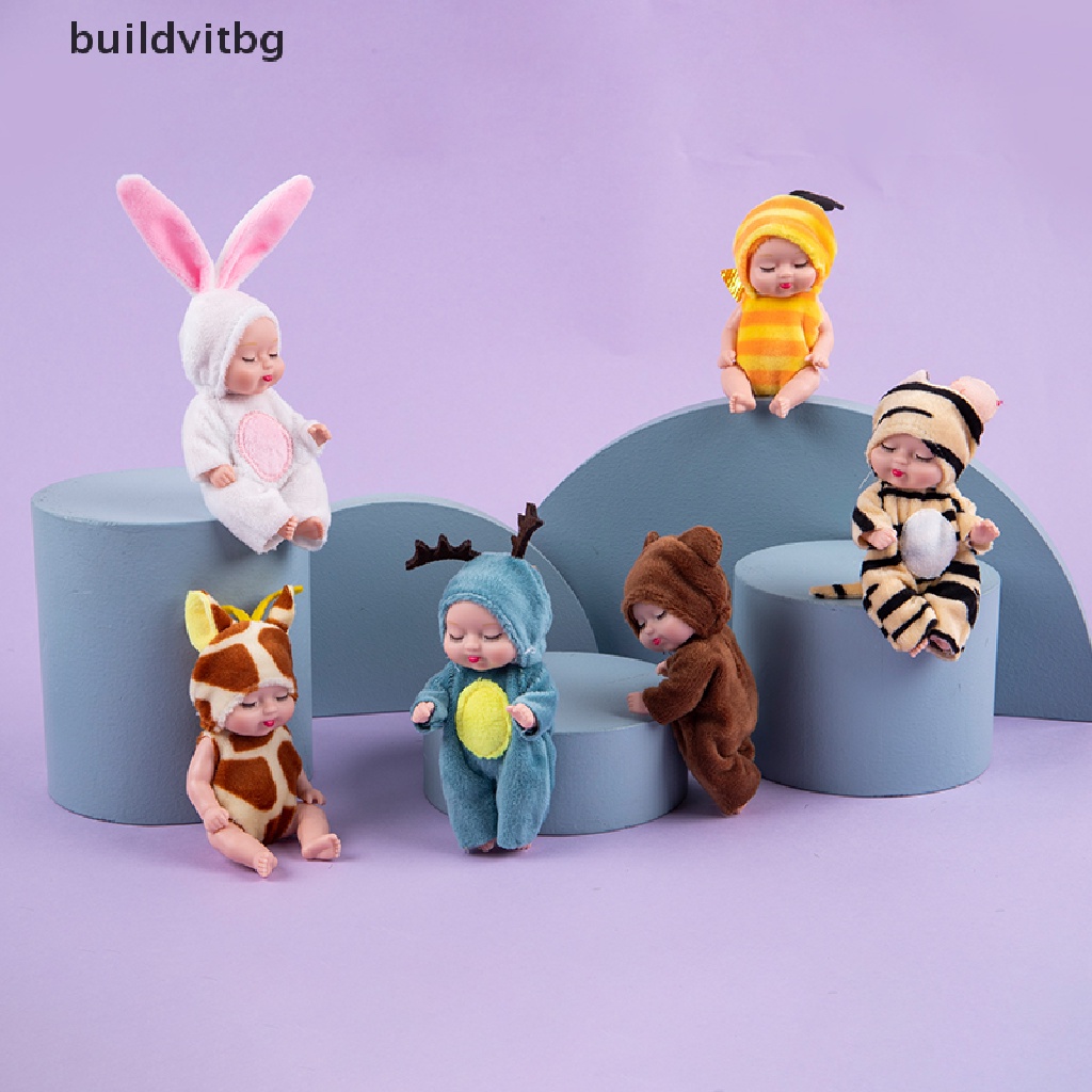 Búp Bê Em Bé Đang Ngủ Dễ Thương 3.5inch