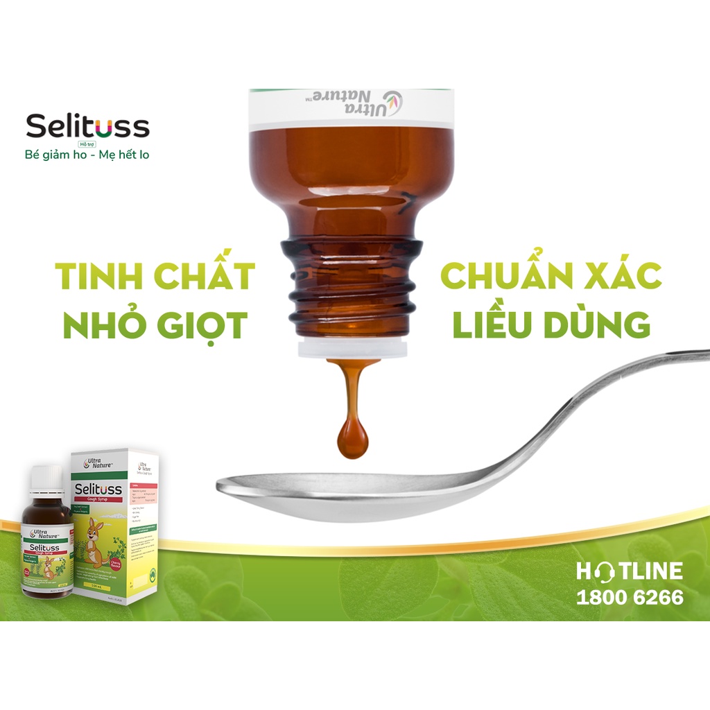 Siro ho Selituss Infant Cough Drops -  Hỗ Trợ Giảm Ho, Long đờm