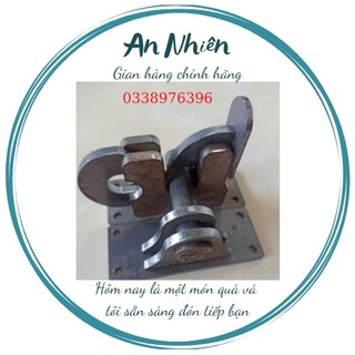 Bộ sản phẩm Chốt cửa tự động - Dễ sử dụng - Chuyên dùng cho các loại cửa - An Nhiên Shop