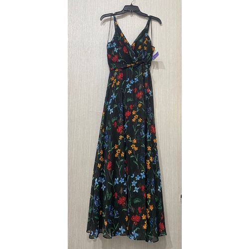 Đầm Maxi 2 Dây Hoa Nightway - Size 6 - 3956