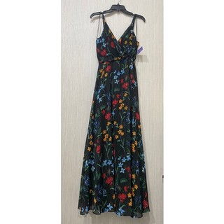 Đầm Maxi 2 Dây Hoa Nightway - Size 6 - 3956