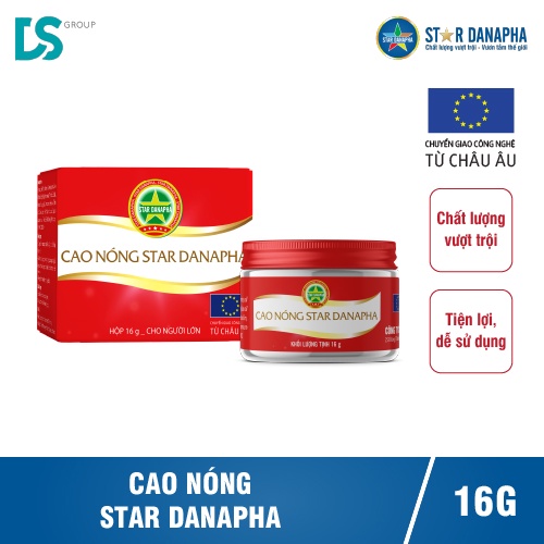 Cao nóng Cao Sao Vàng STAR DANAPHA 16G