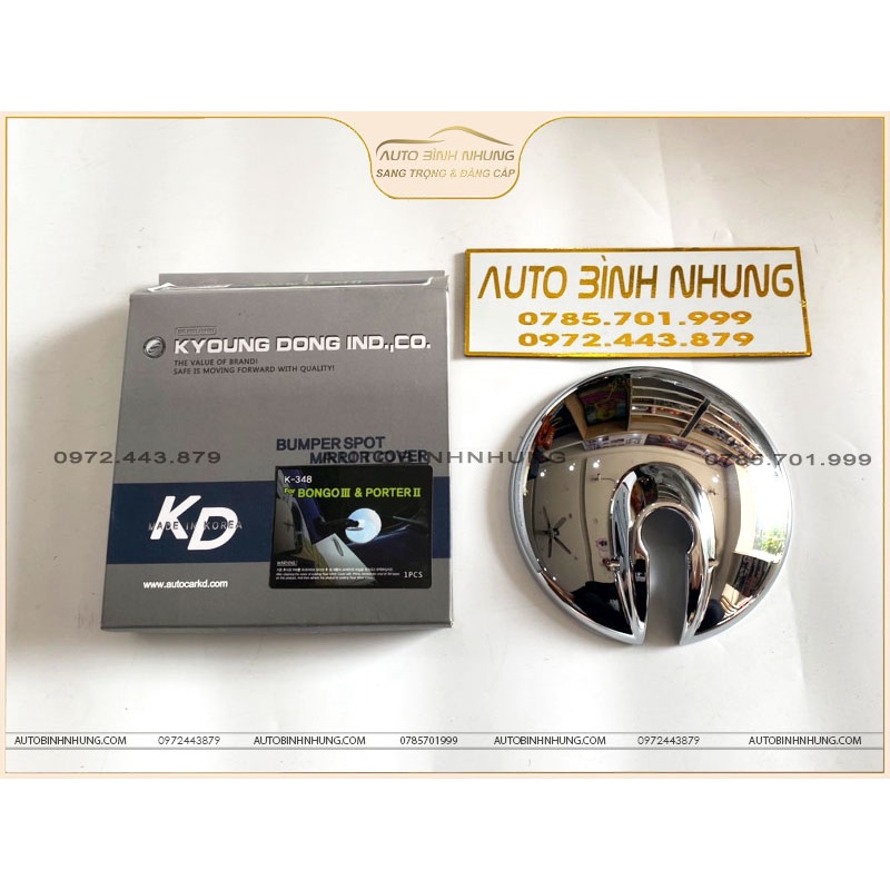 Đồ ốp mạ crom tráng gương xe KIA BONGGO,K250,k200.