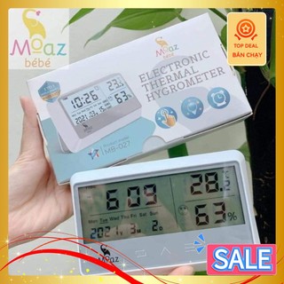 Nhiệt kế đo nhiệt độ phòng và độ ẩm Moaz bebe Mb027