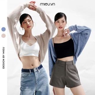 Áo cardigan bo tay mieu - jo01