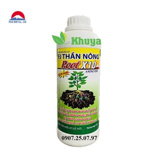Phân bón hữu cơ fj thần nông root x 10 amino fish lít ra rễ - đâm chồi
