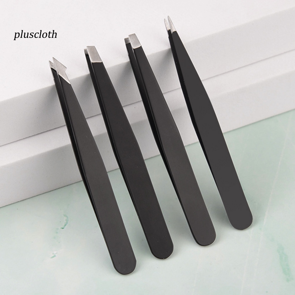 Set 4 Nhíp Nhổ Lông Mày Tiện Lợi