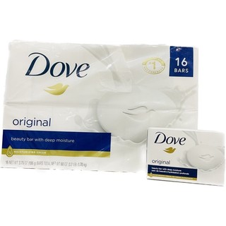XÀ BÔNG CỤC DOVE ORIGINAL BAR 106G CỦA MỸ (Lốc 16 cục)