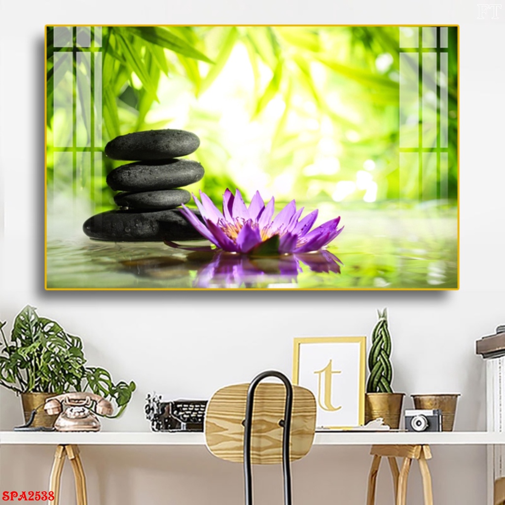 SP5 Tranh Tráng Gương Treo Tường Spa Trang Trí Thẩm Mỹ Viện Shop SPA NAIL MI PHUN SĂM THẩm Mỹ Tắm Trắng