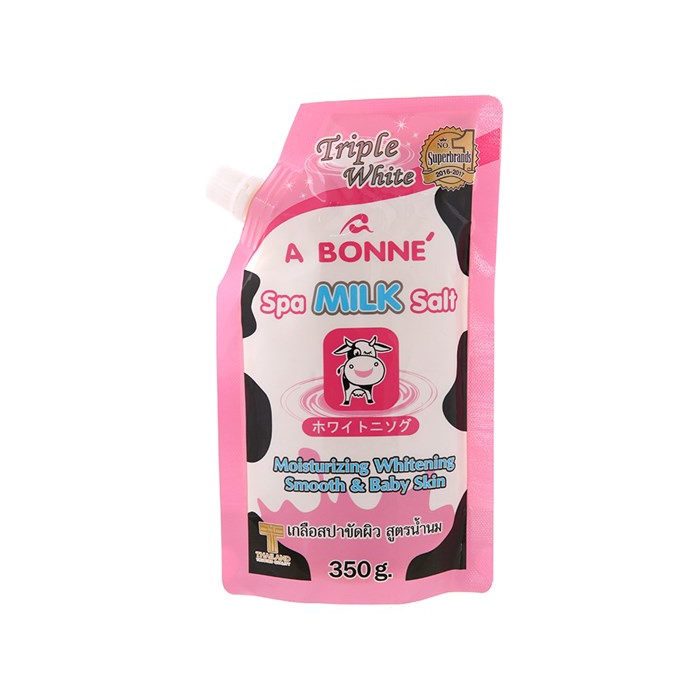 Muối tắm sữa bò tẩy tế bào chết A Bonne Spa Milk Salt Thái Lan 350gr