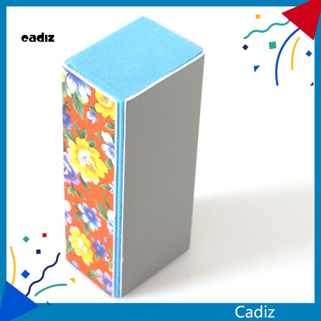 Cây Dũa Móng Tay Nhiều Mặt Màu Trơn Chuyên Dụng Cho Salon