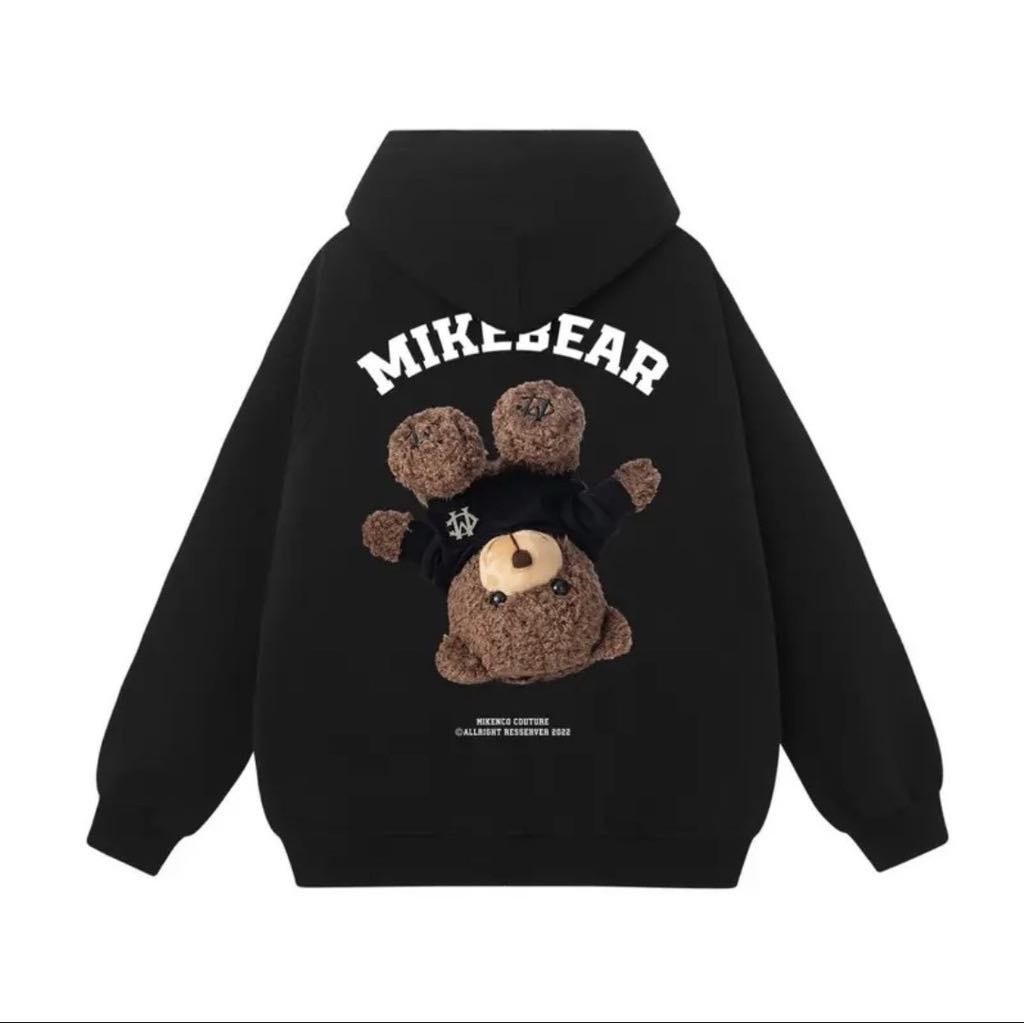 Áo Hoodie gấu ngược mikenbear hàng đẹp