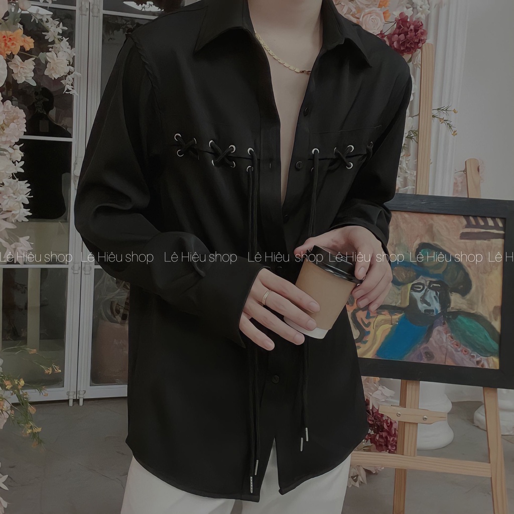 Áo sơmi nam hàn quốc from rộng s234 đẹp