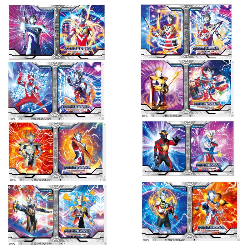 Hộp 180 lá thẻ bài siêu nhân