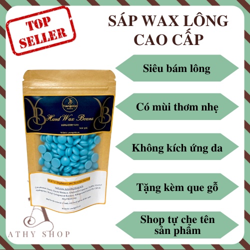 SÁP WAX LÔNG HƯƠNG HOA CÚC YOUNGERIST keo waxing cao cấp dùng kèm mỡ trăn để triệt lông vĩnh viễn