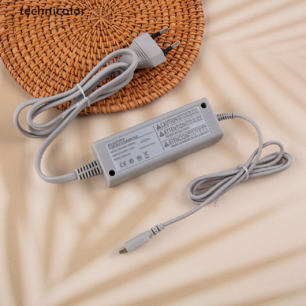 Cục Sạc AC Cho Tay Cầm Chơi Game Wii U Phích Cắm EU 100-24V