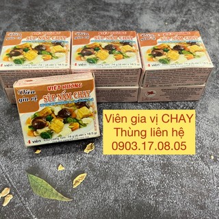 Viên gia vị súp nấm chay việt hương