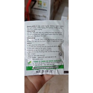PHÂN BÓN VI LƯỢNG CANXI+BO