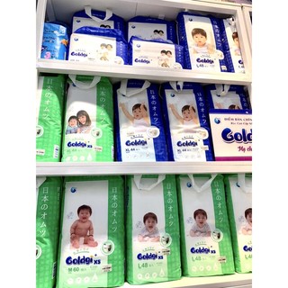 Tã/bỉm goldgi+/goldgi x5 nhật bản cao cấp dán/quần đủ size