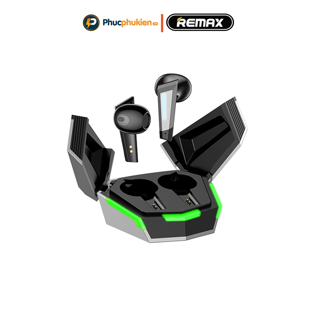 Tai nghe gaming bluetooth 5.3 Remax TWS 49 thiết kế earbuds pin 4h kháng nước IPX4 âm thanh HI-FI - Phúc Phụ Kiện