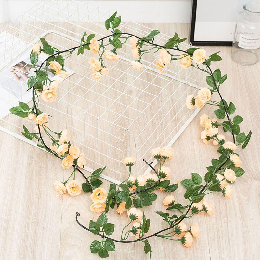 Vòng Hoa Nhân Tạo Màu Xanh Lá Dùng Trang Trí Nhà Cửa / Tiệc Tùng DIY