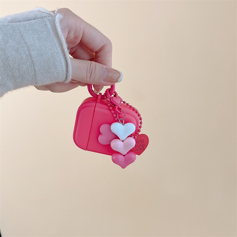 Vỏ Bảo Vệ Hộp Sạc Tai Nghe Bluetooth Không Dây Airpods1 / 2 3 Pro Air Pods Pro 3 Hình Cô Gái Xinh Xắn Ốp