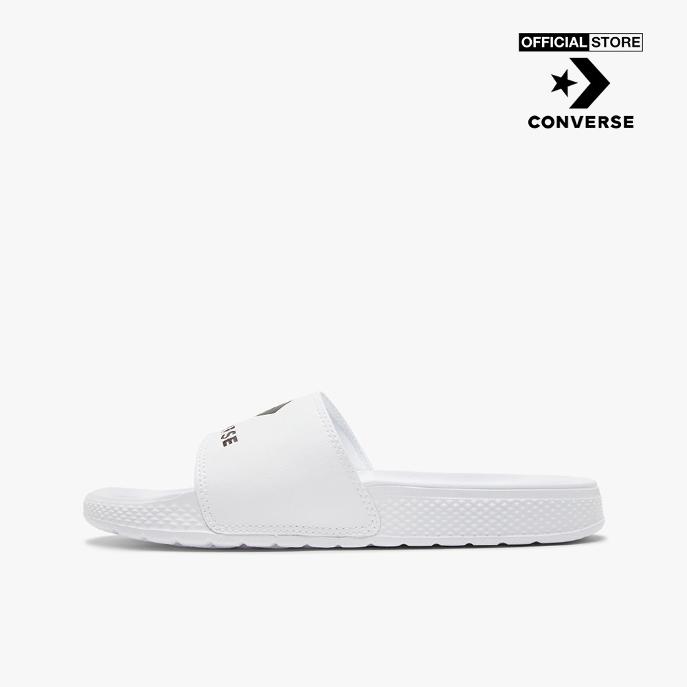 CONVERSE - Dép quai ngang unisex As Slide Slip 171215C-0000_WHITE