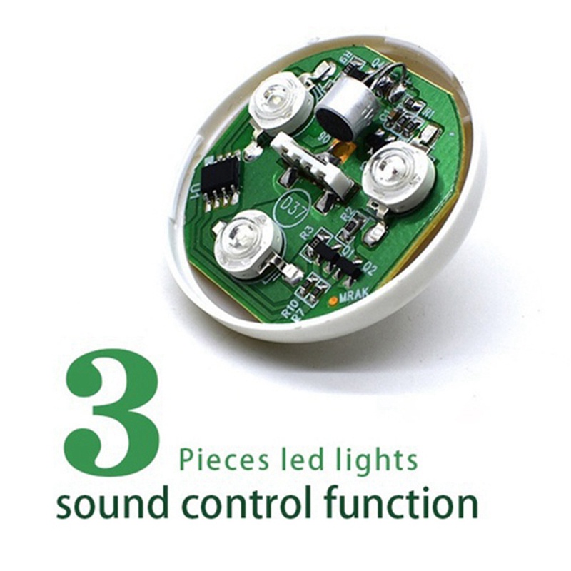 Đèn LED USB Nhiều Màu Sắc Cảm Biến Âm Thanh Dành Cho Xe Hơi