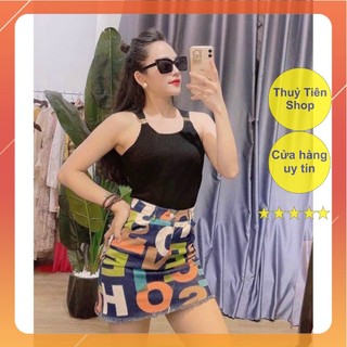 Áo ba lỗ quai nối chốt chất cotton